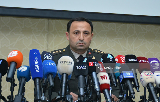 Ministry of Defense of Azerbaijan holds another press briefing