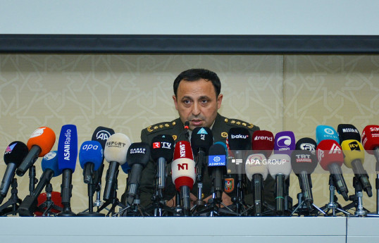 Anar Eyvazov, the head of the press service of the Azerbaijani Ministry of Defense