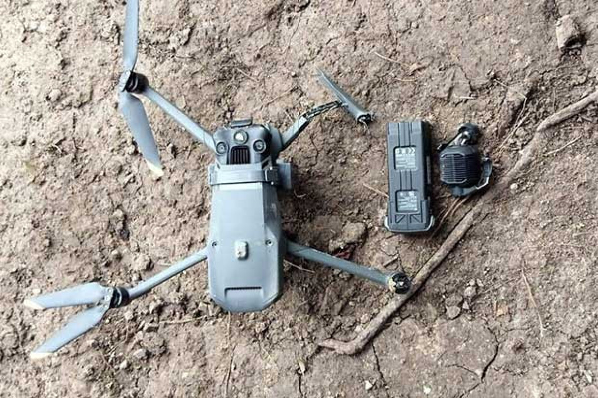 Quadcopter of the Armenian armed forces’ formations was captured-PHOTO 