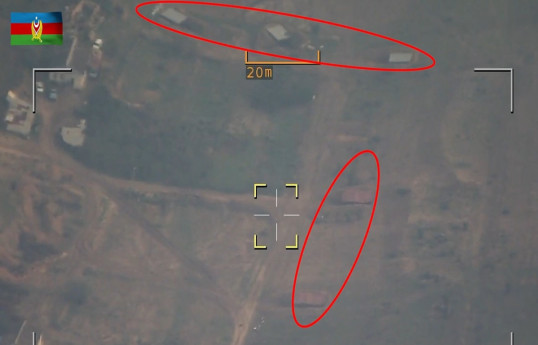 Armenian Armed Forces units place civilian vehicles near combat positions-VIDEO 