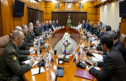 Russian, Iranian defence chiefs mull situation in Garabagh