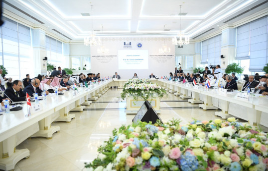 Azerbaijani Parliament speaker highlights anti-terror measures at Asian Parliamentary Assembly Committee meeting