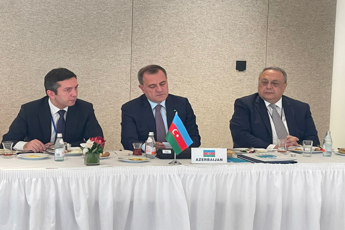 Azerbaijani FM addresses OTS Council of Foreign Ministers informal meeting