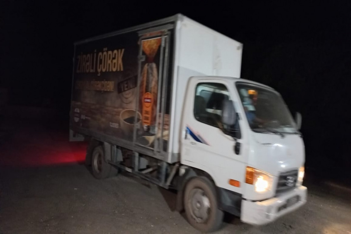 Vehicles delivering foods and sanitary products for Armenian residents of Karabakh return after unloading their cargo-PHOTO -UPDATED 