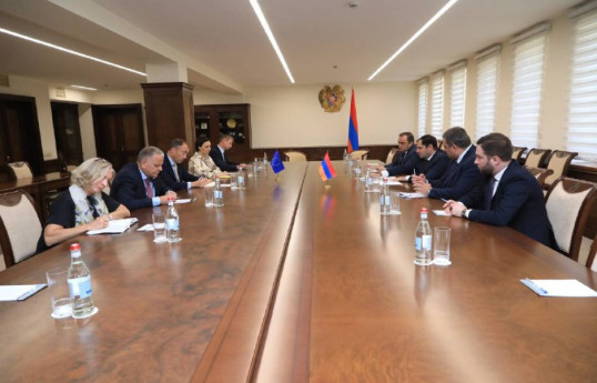 Toivo Klaar is on visit to Armenia