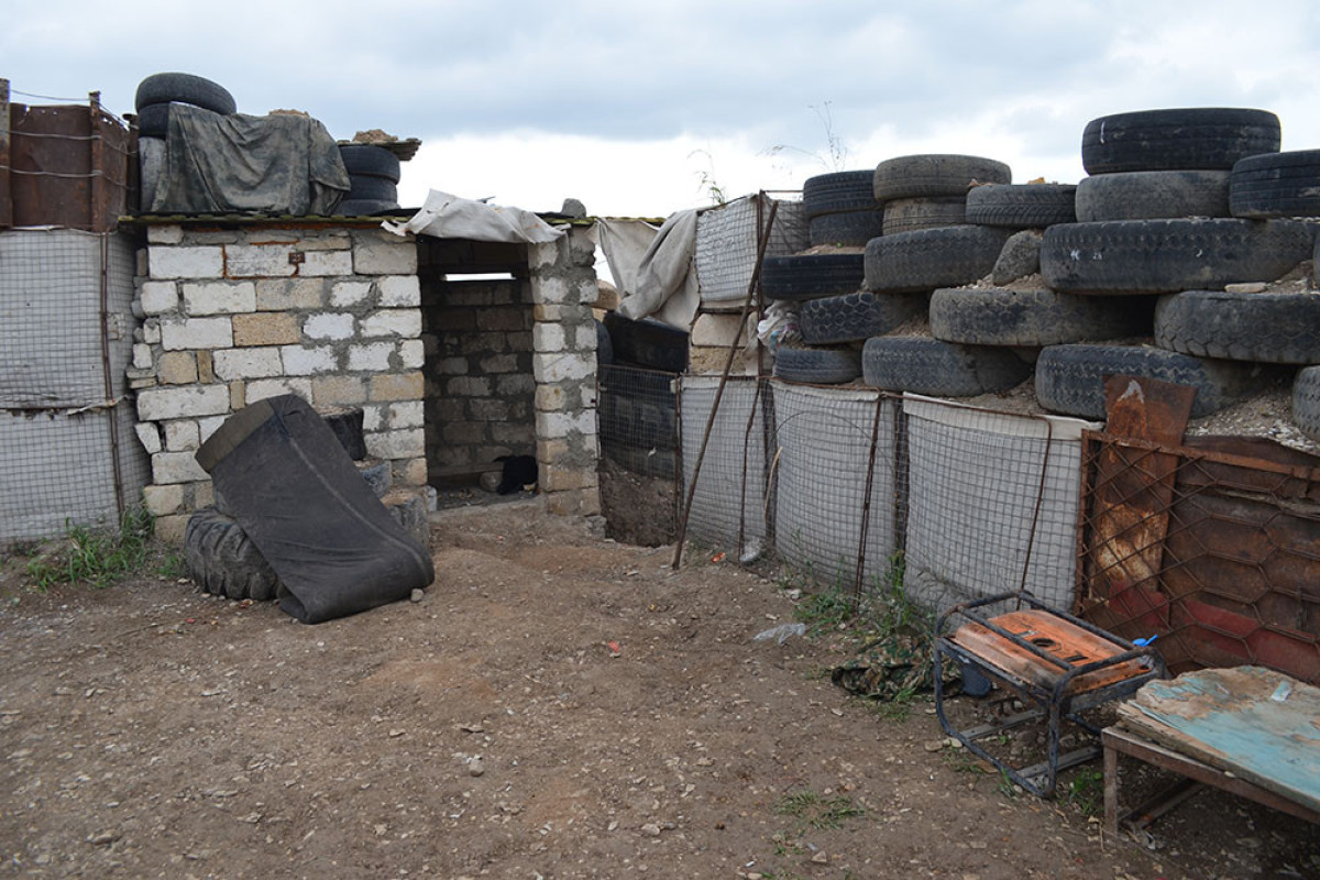 Armenian illegal armed groups leave combat positions near Azerbaijan’s Garakand village-VIDEO 