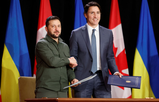 Ukraine signs an updated Free Trade Agreement with Canada, Zelensky says