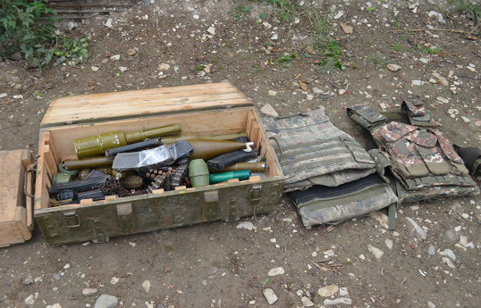 Armenian illegal armed groups leave combat positions near Azerbaijan’s Garakand village-VIDEO 