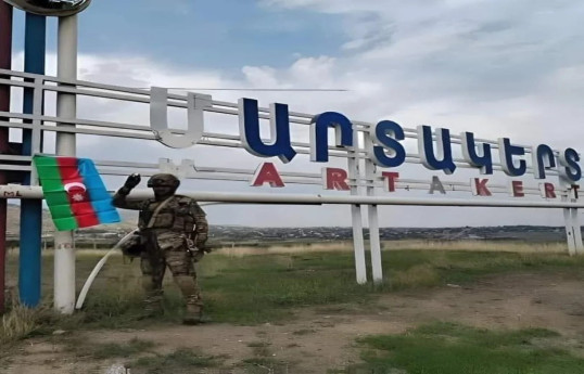 Azerbaijani flag raised in Aghdara-VIDEO 