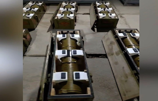 Azerbaijan Army Units detect weapons and ammunition at the next civilian facility in Garabagh region-VIDEO 