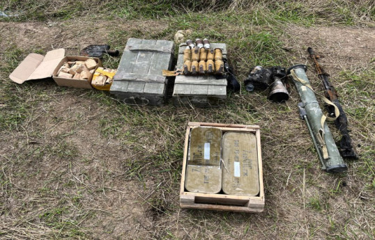 Azerbaijan Army Units seized various military equipment, weapons and ammunition in the Aghdam region-PHOTO 