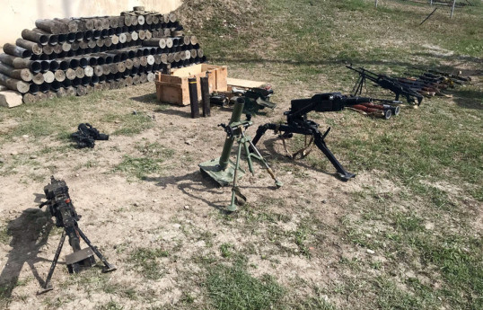 Military equipment, weapons and ammunition seized in the Garabagh region -LIST 