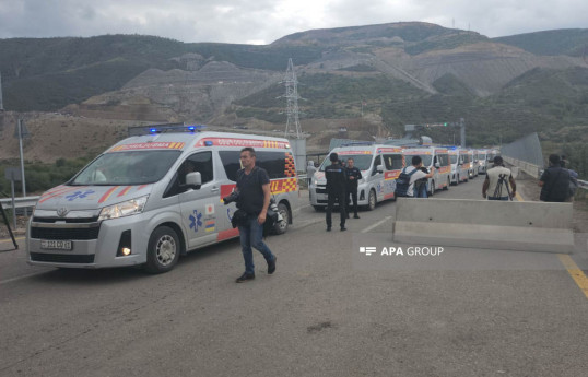 Ambulances came from Yerevan passed to Khankandi-PHOTO -VIDEO 