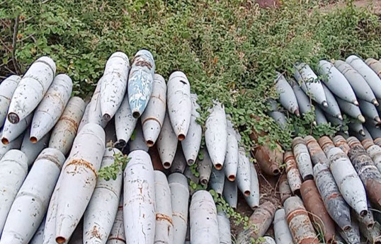 Another ammunition warehouse found in Khojaly-VIDEO 