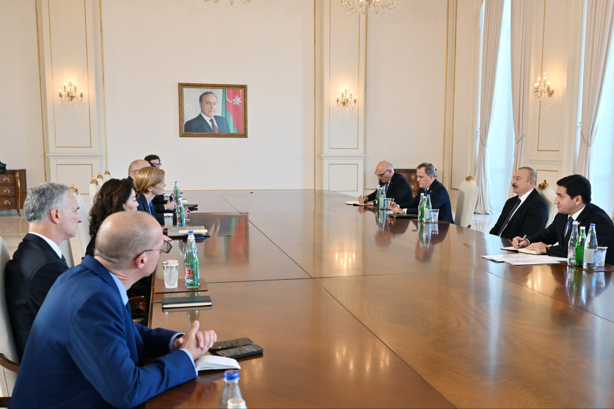 Azerbaijani President Ilham Aliyev receives US delegation-UPDATED 