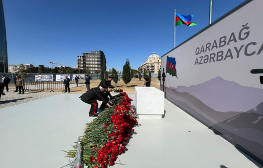 Azerbaijan's Minister Emergencies visited Victory Park under construction-VIDEO -PHOTO 