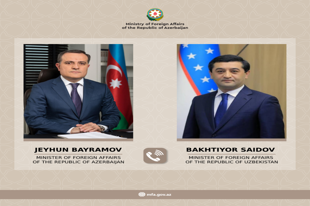 Azerbaijani FM expresses condolences to his Uzbek counterpart