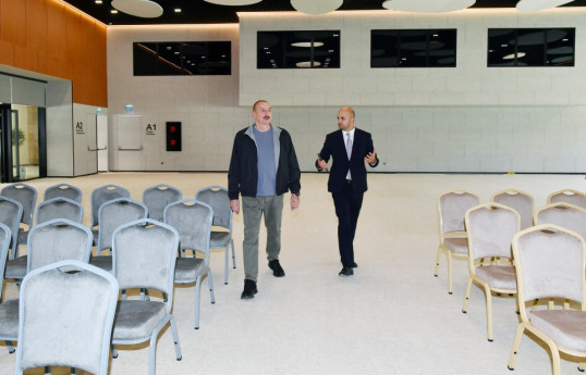 President Ilham Aliyev inaugurated Zangilan Convention Center Complex-UPDATED 