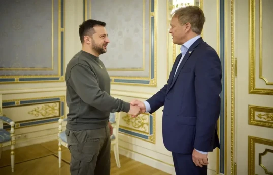 French and British defense ministers visit Ukraine
