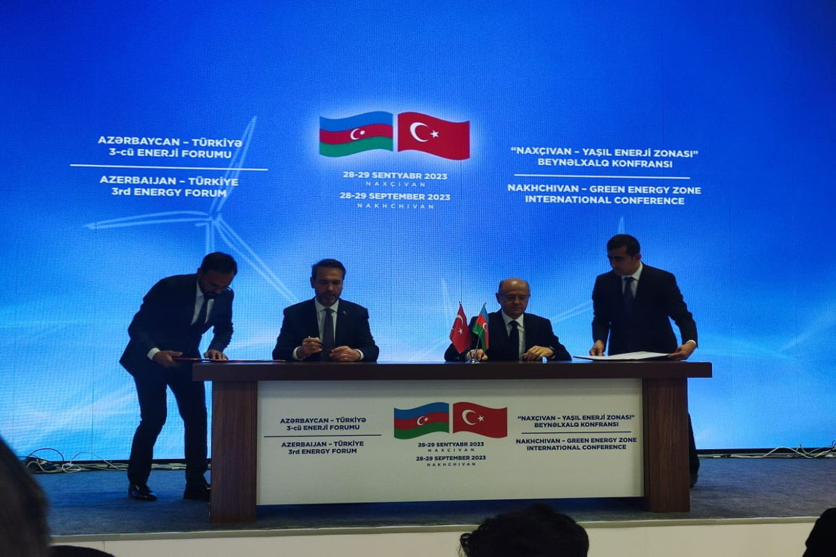 Ceremony was held on signing Azerbaijan-Türkiye III Energy Forum Protocol -PHOTO 