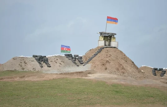 Armenian MoD: Current situation on border with Azerbaijan relatively calm