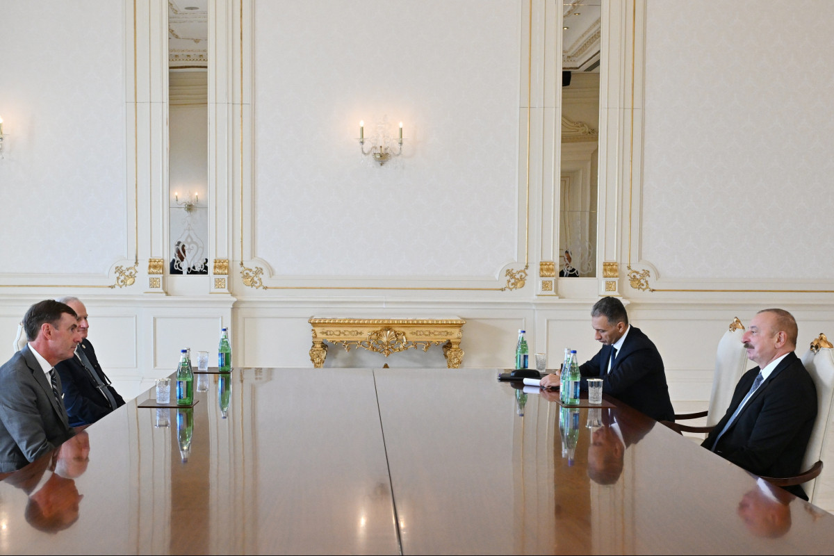 President Ilham Aliyev received president of International Astronautical Federation-UPDATED 
