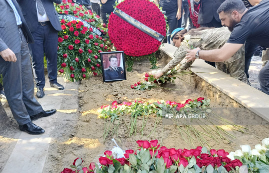 Azerbaijan’s national hero Riyad Ahmadov laid to rest in 2nd Alley of Honor-PHOTO -UPDATED 