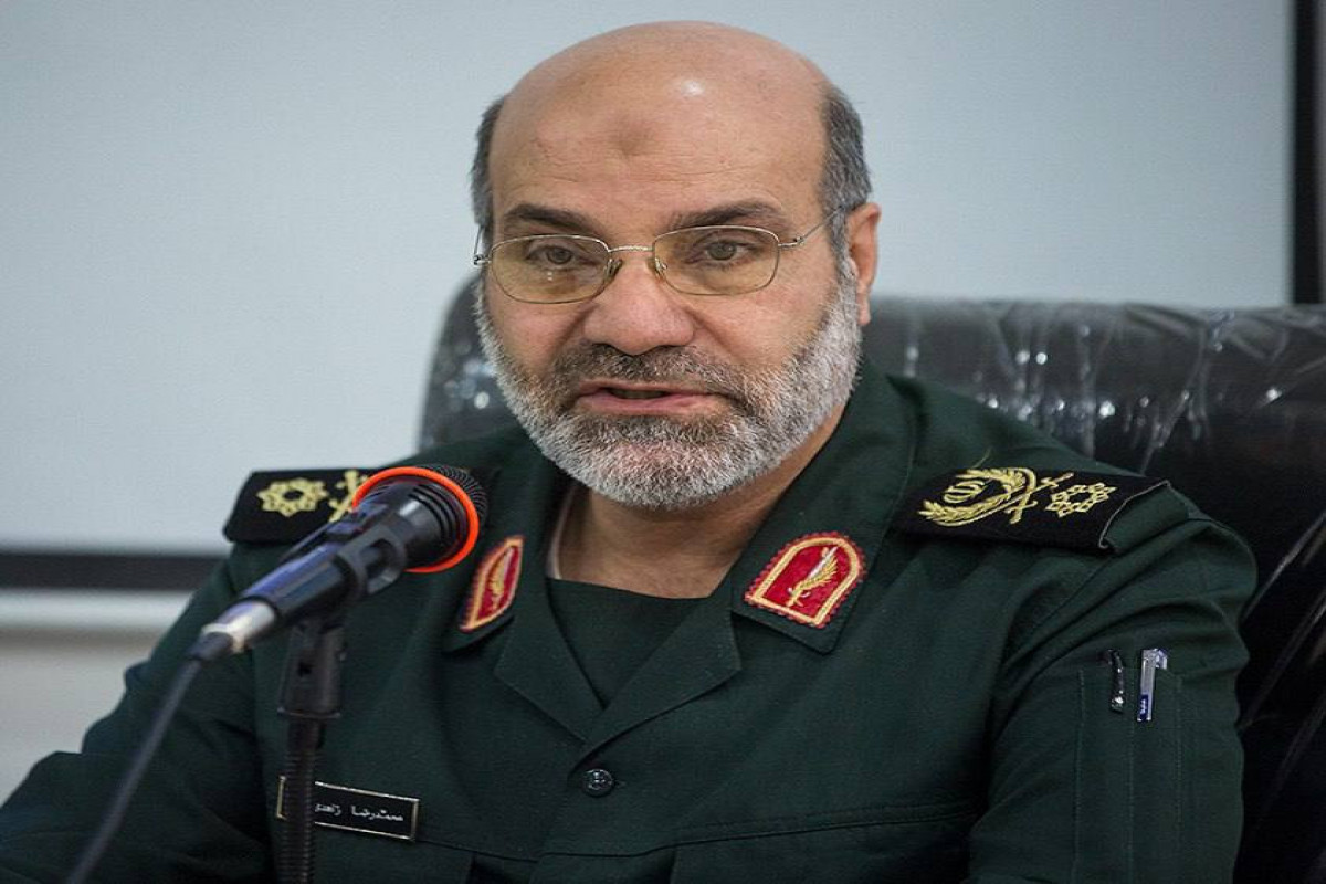 Mohammad Reza Zahedi,  senior commander of the Iranian Revolutionary Guards Corps