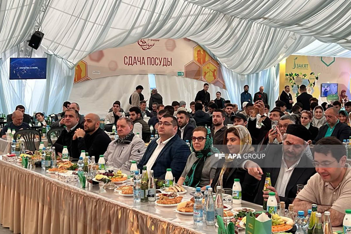 Iftar was served on behalf of Leyla Aliyeva, VP of Heydar Aliyev Foundation in Moscow -PHOTO 