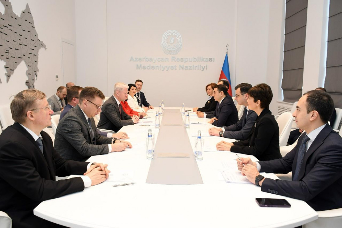 Azerbaijan's Culture Minister met with his Belarusian counterpart