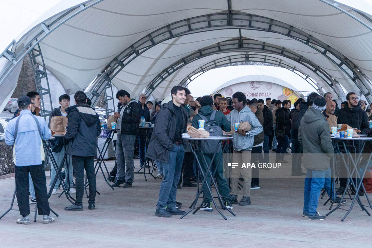 Iftar was served on behalf of Leyla Aliyeva, VP of Heydar Aliyev Foundation in Moscow -PHOTO 