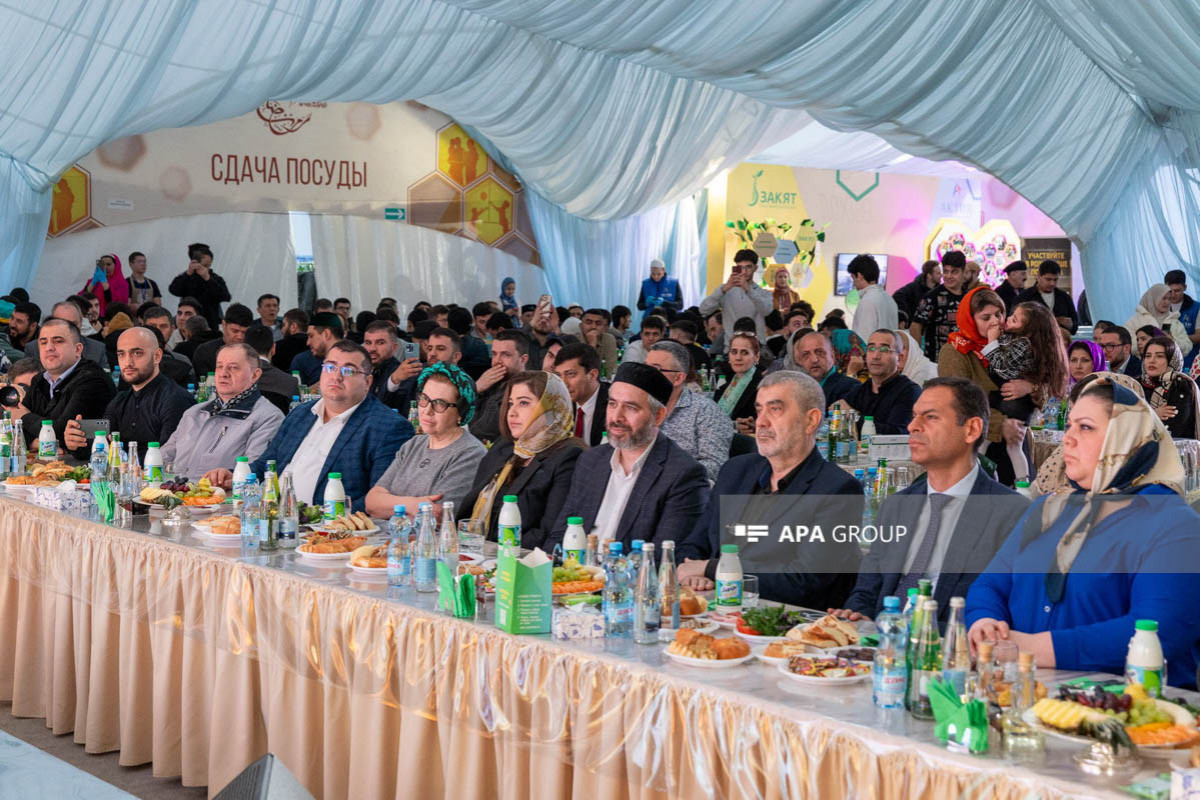 Iftar was served on behalf of Leyla Aliyeva, VP of Heydar Aliyev Foundation in Moscow -PHOTO 
