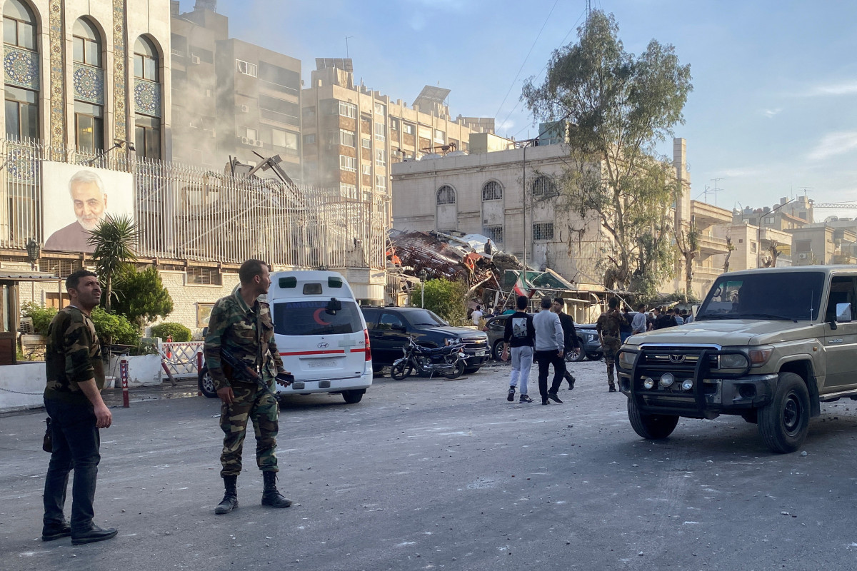 Death toll from Israeli strikes on Iranian consulate in Syria reaches 13 - Vimarsana News