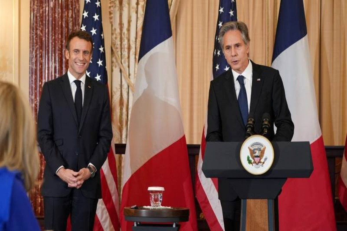Blinken, Macron discuss Gaza, Ukraine