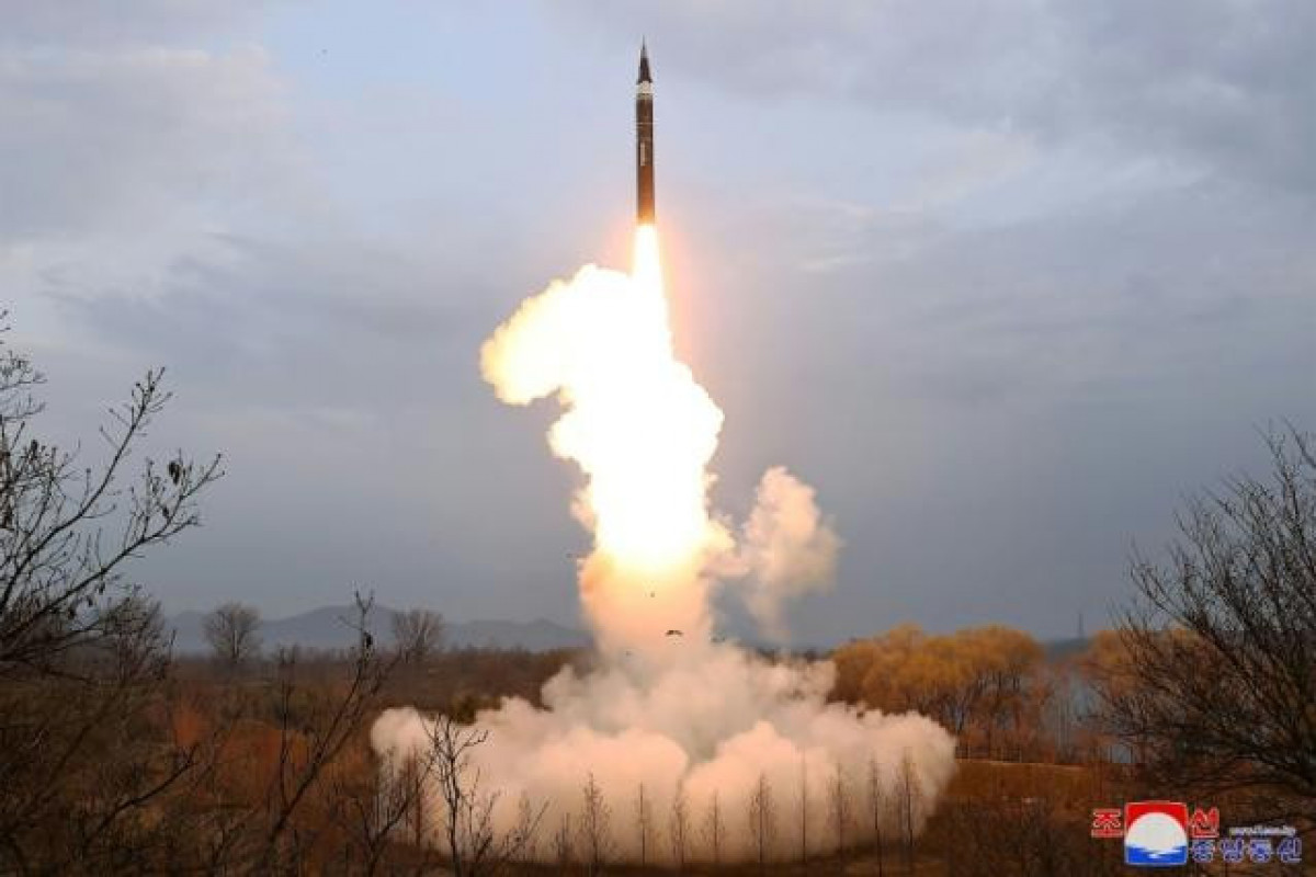 North Korea test-fires new intermediated ballistic missile carrying hypersonic warhead