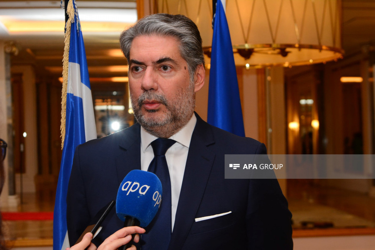 Ambassador of the Hellenic Republic to the Republic of Azerbaijan Christos Capodistrias