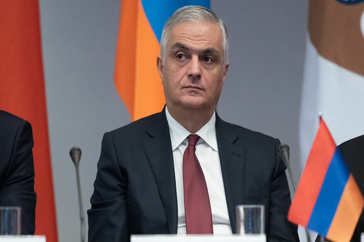 Armenian Deputy Prime Minister Mger Grigoryan