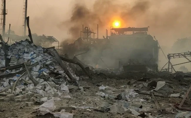 Blast after fire at factory in India's Telangana, 5 feared dead - Vimarsana News