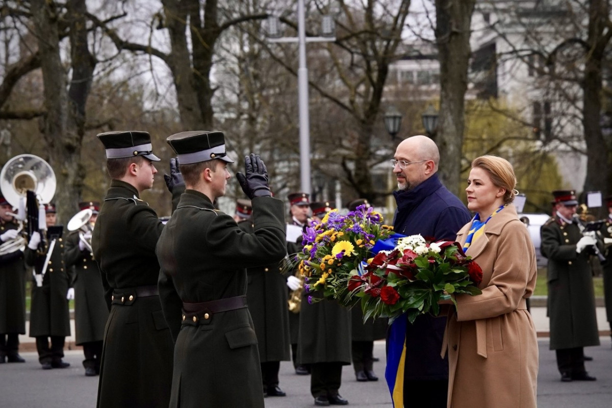 Ukrainian Prime Minister visits Latvia