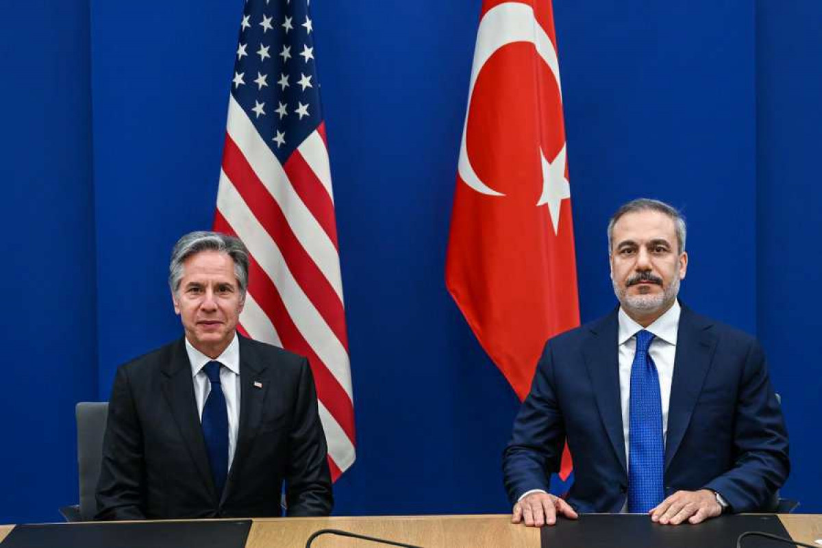 Turkish FM meets with US Secretary of State Blinken