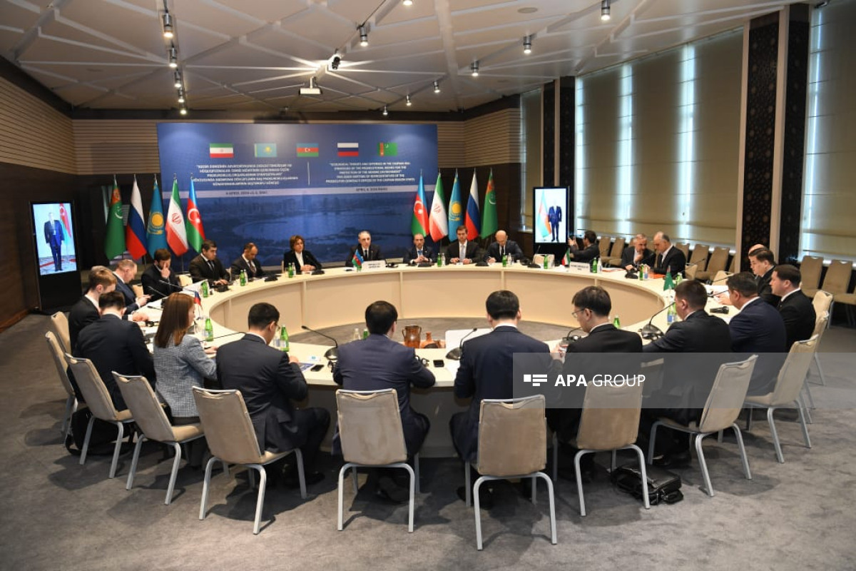 Five-way meeting on Environmental Violations in the Caspian Sea Aquatoria kicked off in Baku - Vimarsana News