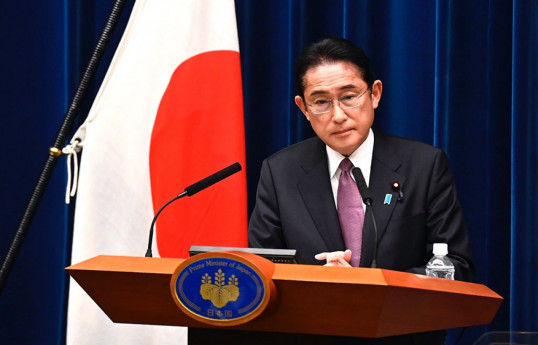 Japanese Prime Minister Fumio Kishida