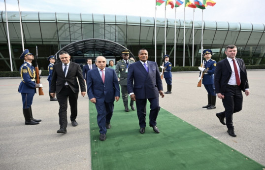 Congolese President completes his official visit to Azerbaijan -PHOTO 