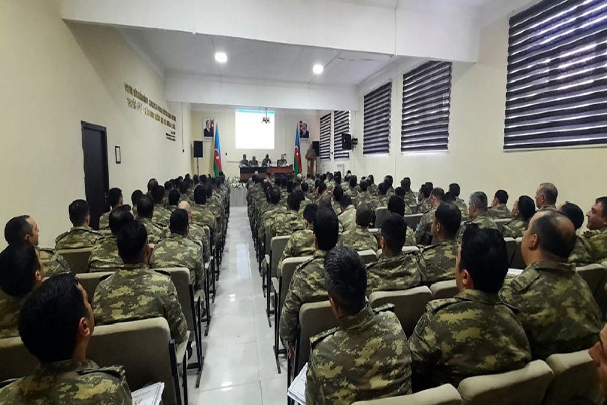 Azerbaijani MoD: Final meetings on the results of the first quarter were held in military units - Vimarsana News