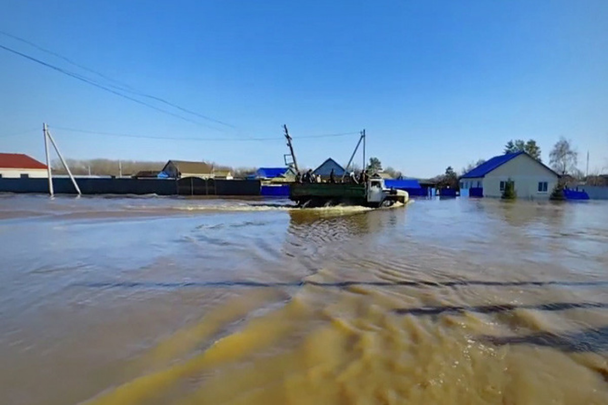 Officials in Russia’s Orenburg Region report 2,556 houses flooded