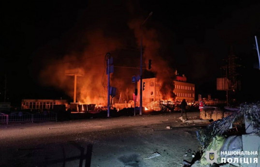 Russian drone attack on Kharkiv kills six
