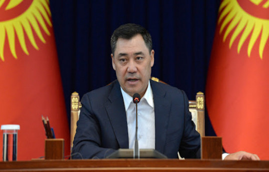 Sadyr Zhaparov, President of the Kyrgyz Republic