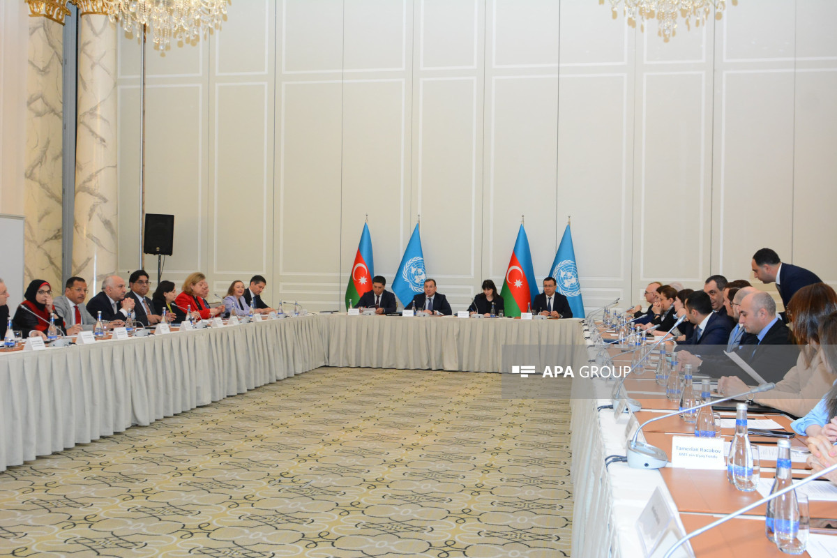 A road map is presented for New Cooperation document between Azerbaijan, UN