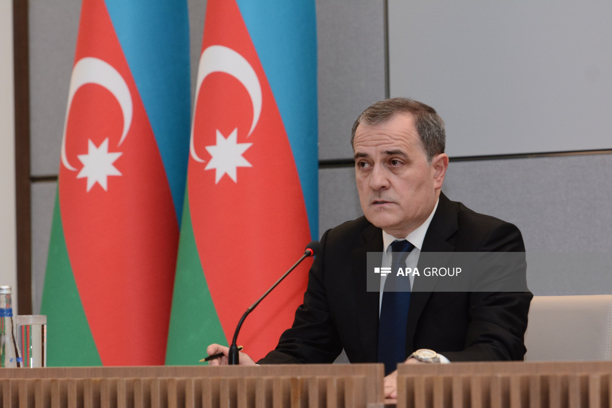 Jeyhun Bayramov, the Foreign Minister of the Republic of Azerbaijan