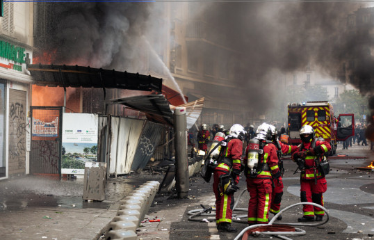 Explosion, fire at Paris apartment building kills three